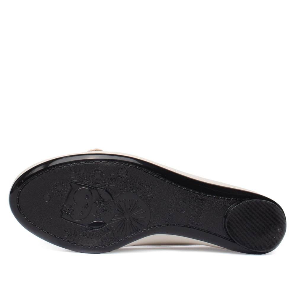 Sapatilha Feminina Moleca Corrente Napa Off White Off White 2