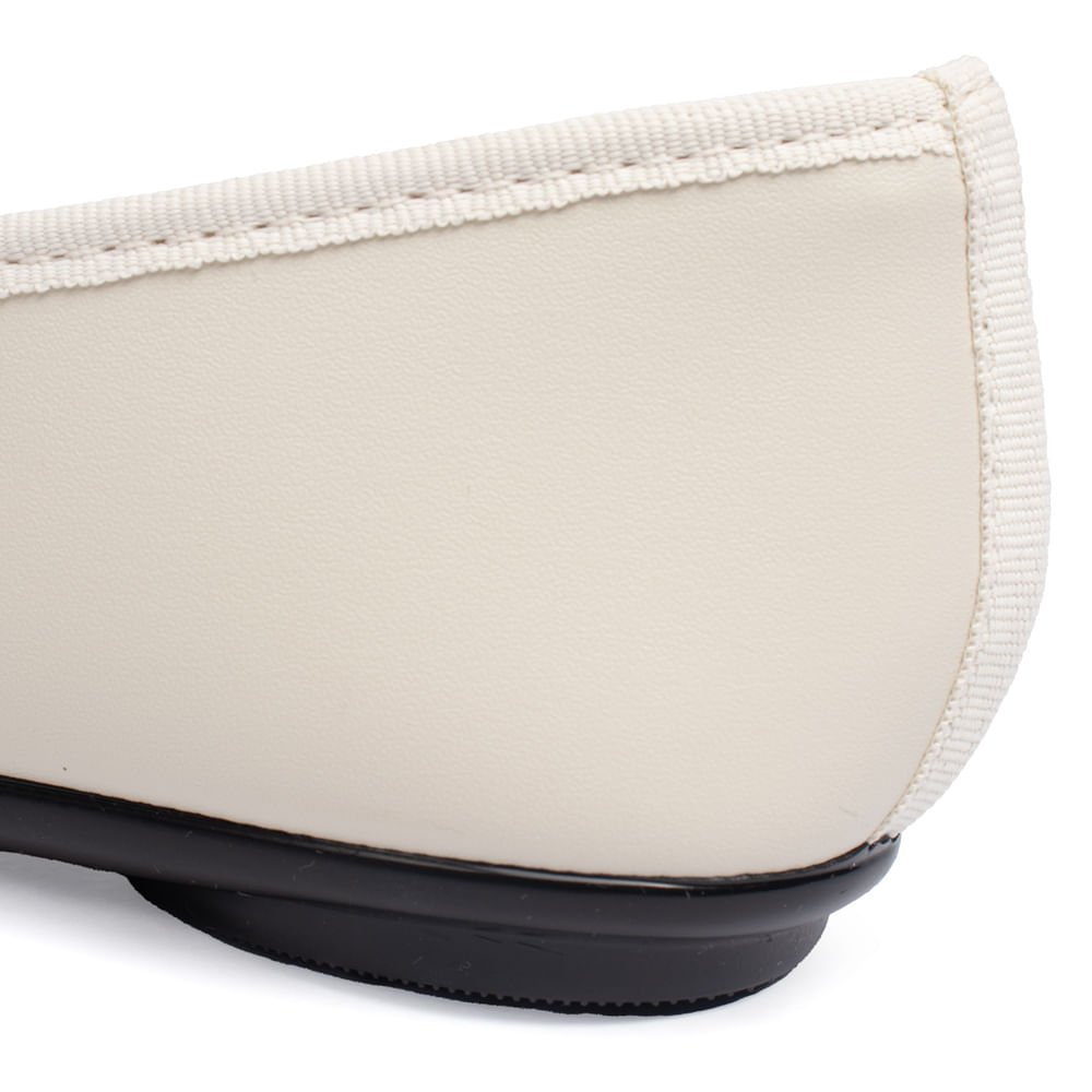 Sapatilha Feminina Moleca Corrente Napa Off White Off White 5