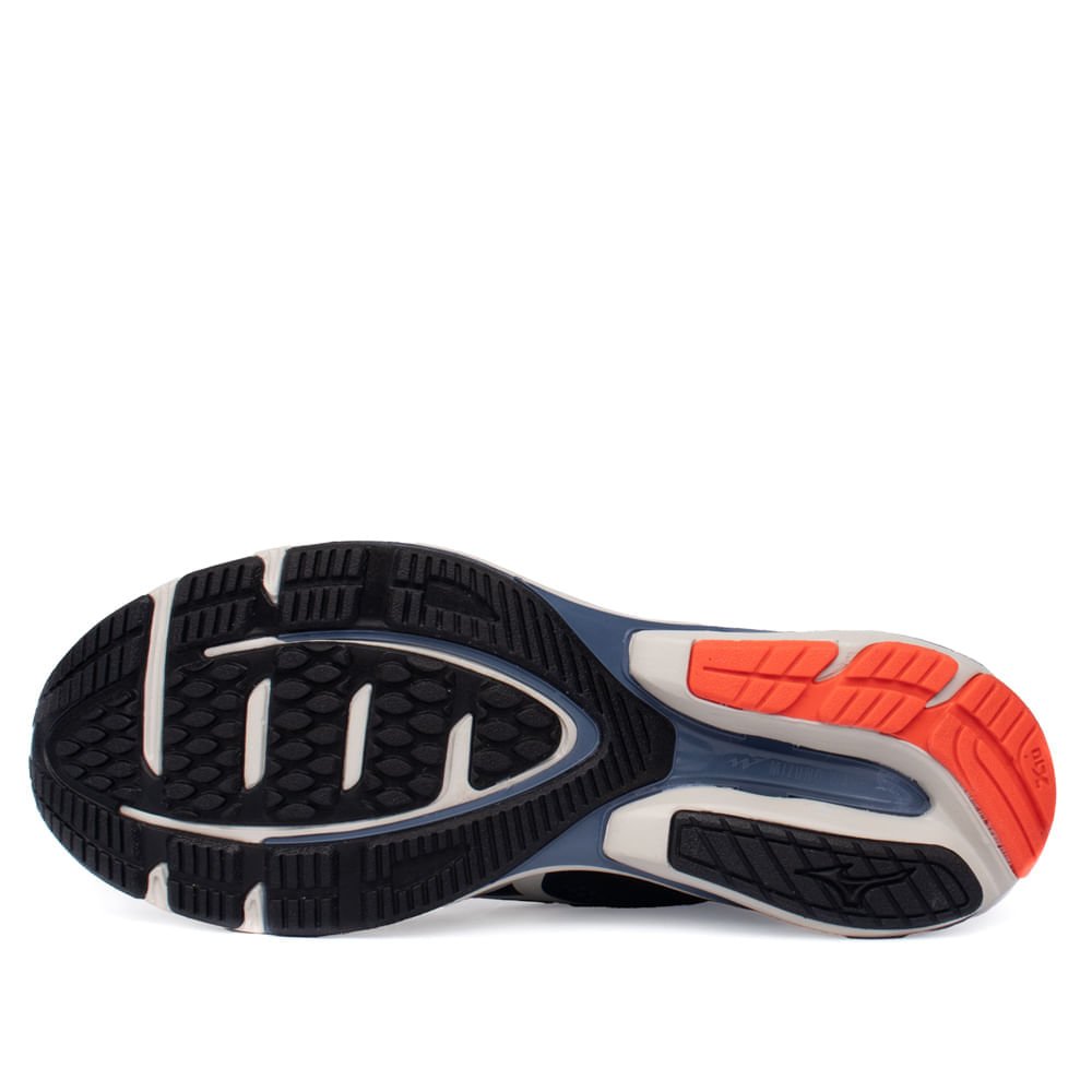 Tênis Masculino Mizuno Wave Dynasty 7 Mesh Marinho Marinho 2