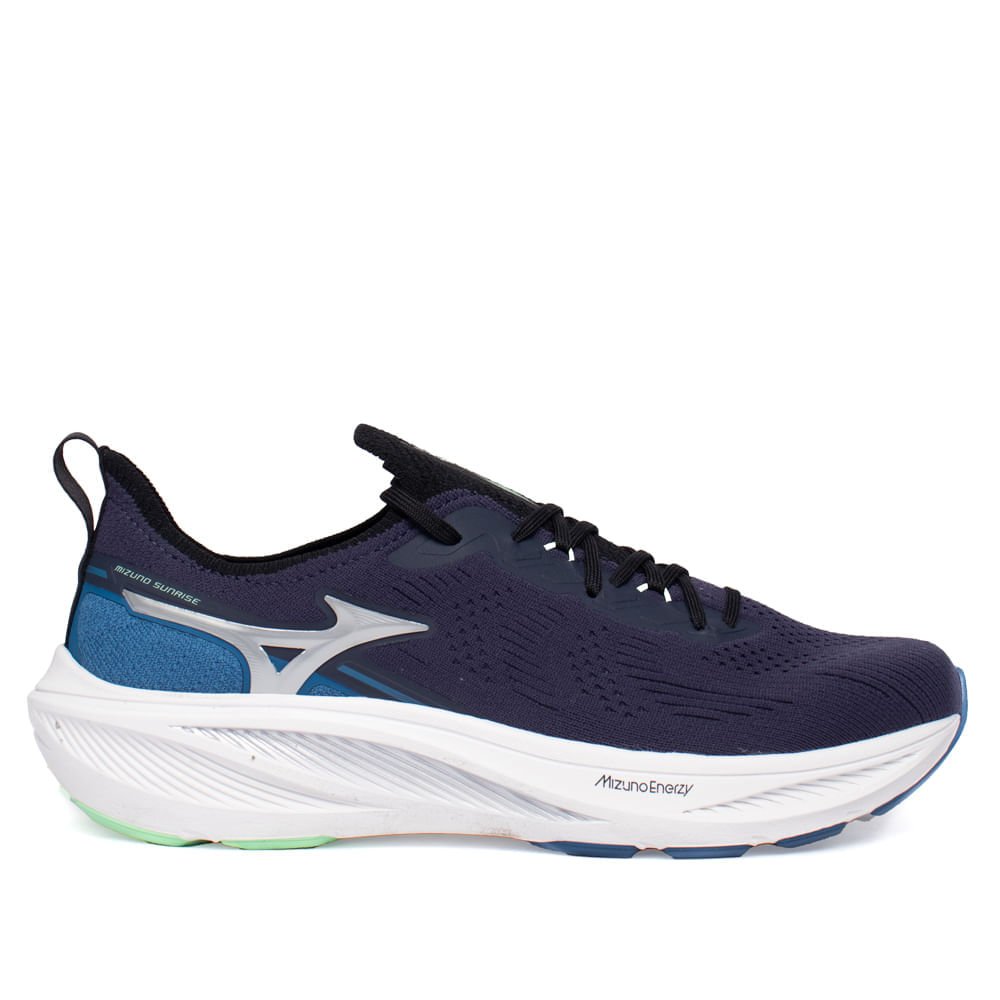 Tênis Masculino Mizuno Sunrise Wave Mesh Marinho