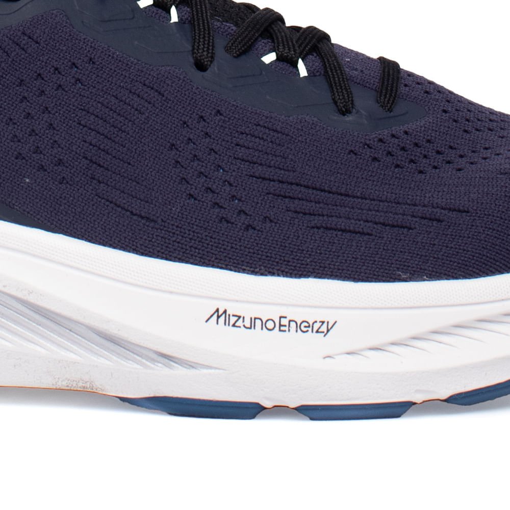 Tênis Masculino Mizuno Sunrise Wave Mesh Marinho Marinho 5
