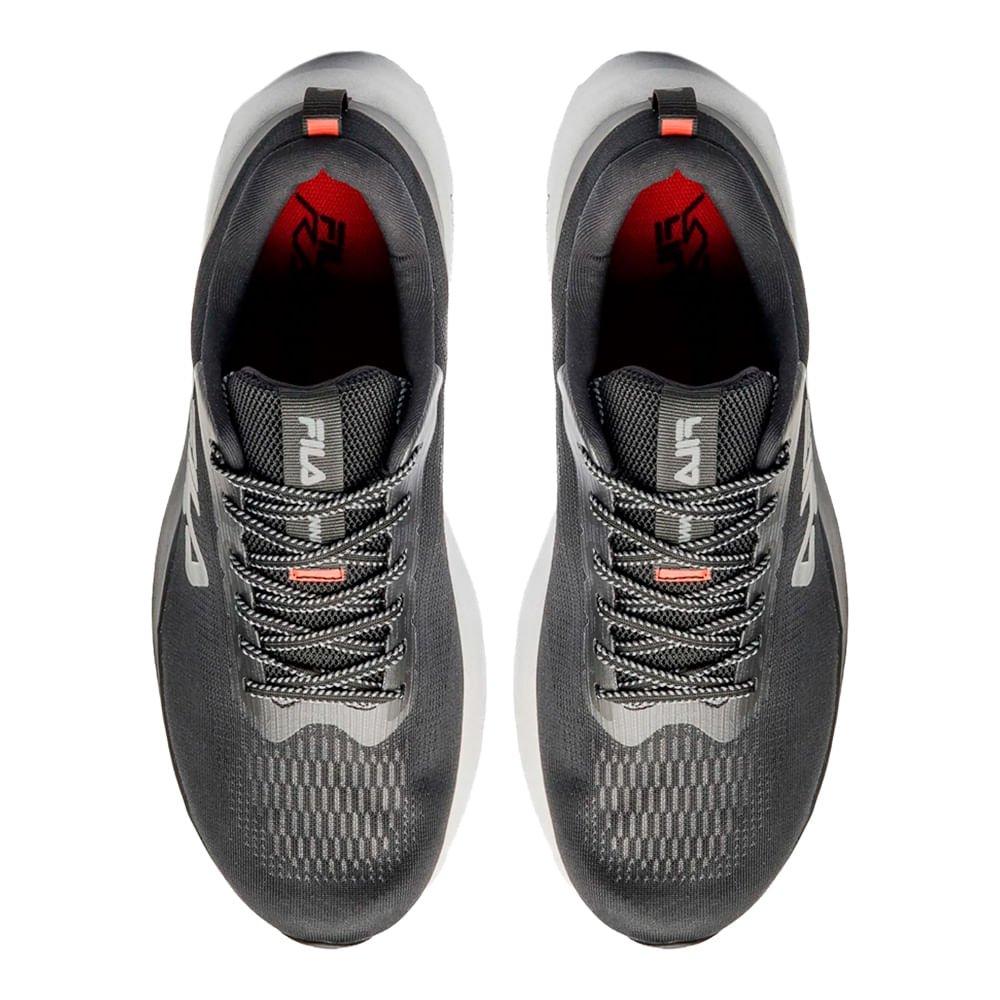 Tênis Masculino Fila Racer Fastpace Preto/Cinza Preto/Cinza 4