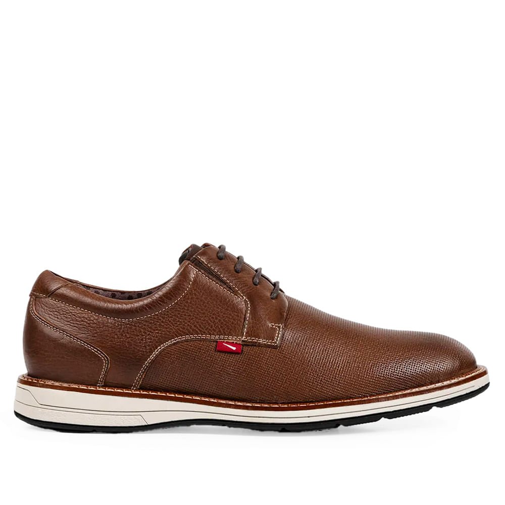 Sapato Masculino Ferracini Kingston Couro Marrom