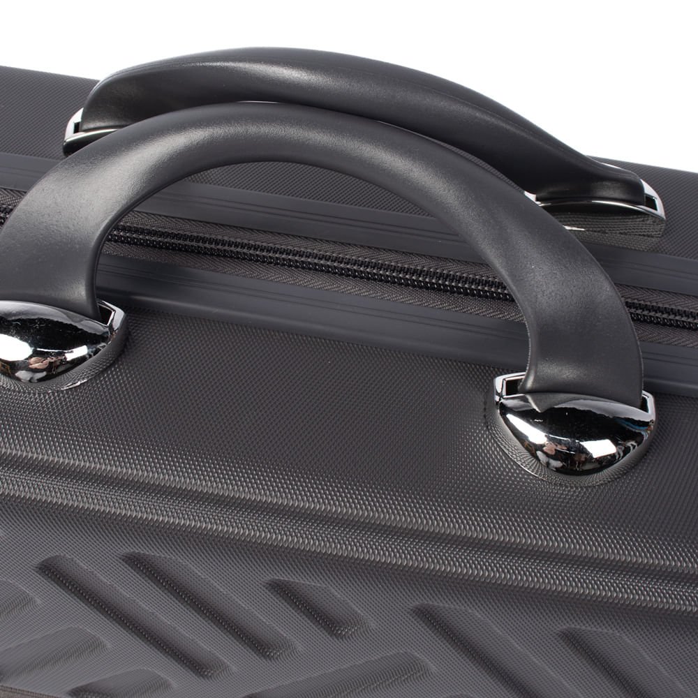 Frasqueira de Viagem Redtec Califórnia Média Cinza Escuro Cinza Escuro 5