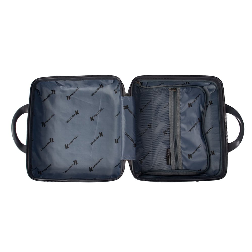 Frasqueira de Viagem Redtec Califórnia Média Cinza Escuro Cinza Escuro 6