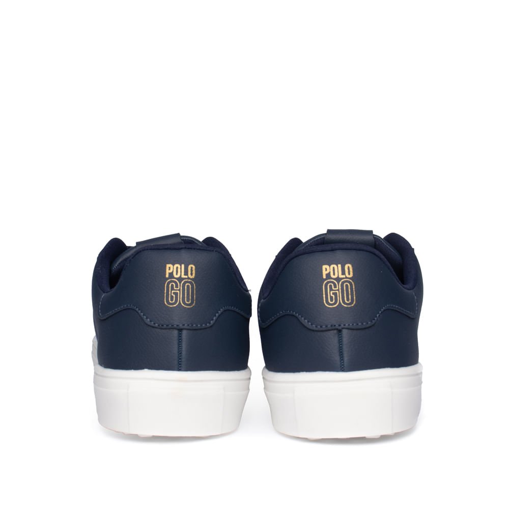 Sapatênis Masculino Polo Go Casual Marinho Marinho 3