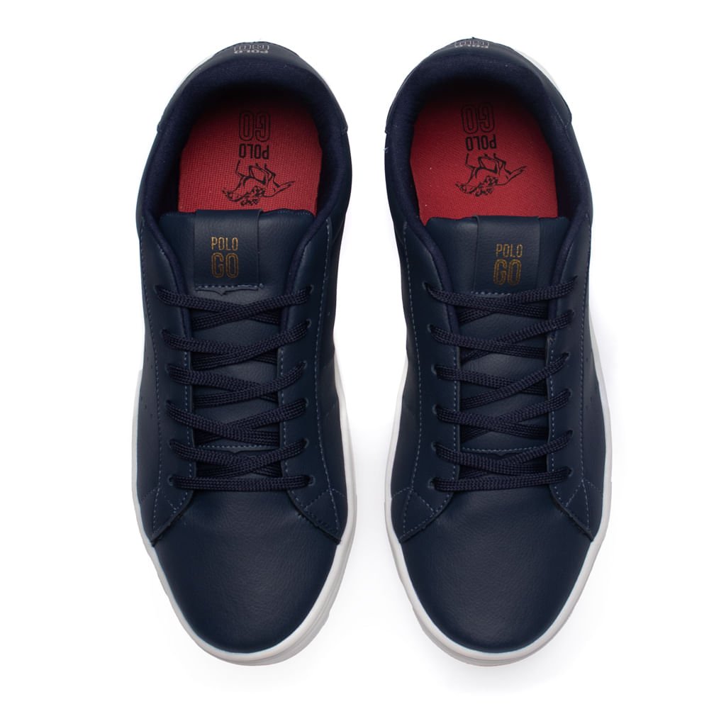 Sapatênis Masculino Polo Go Casual Marinho Marinho 4