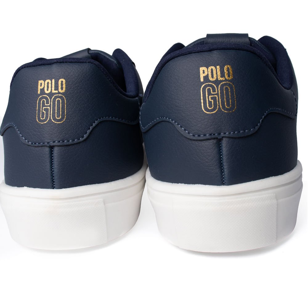 Sapatênis Masculino Polo Go Casual Marinho Marinho 5