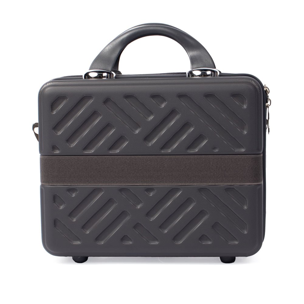 Frasqueira de Viagem Redtec Califórnia Pequena Cinza Escuro Cinza Escuro 2