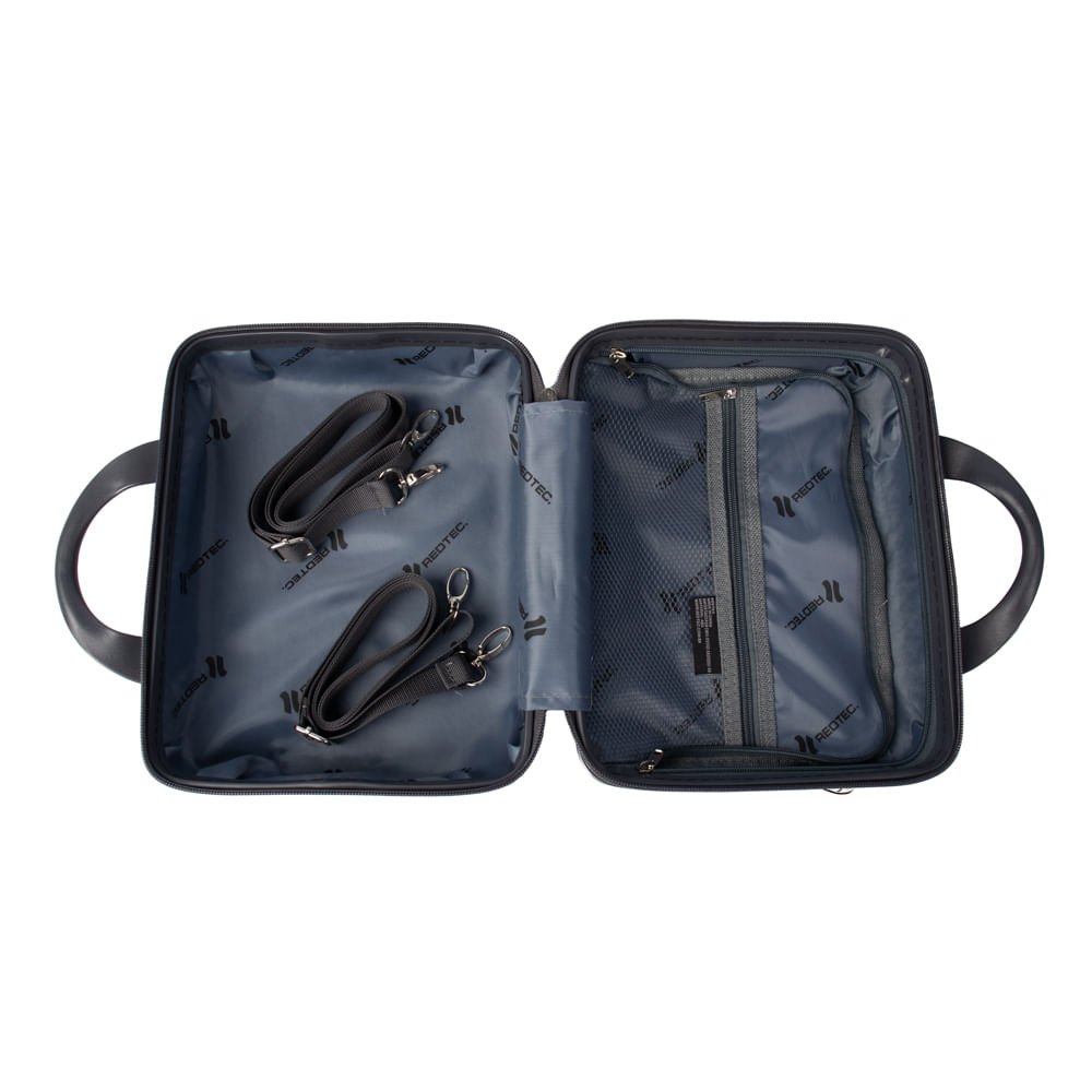 Frasqueira de Viagem Redtec Califórnia Pequena Cinza Escuro Cinza Escuro 5