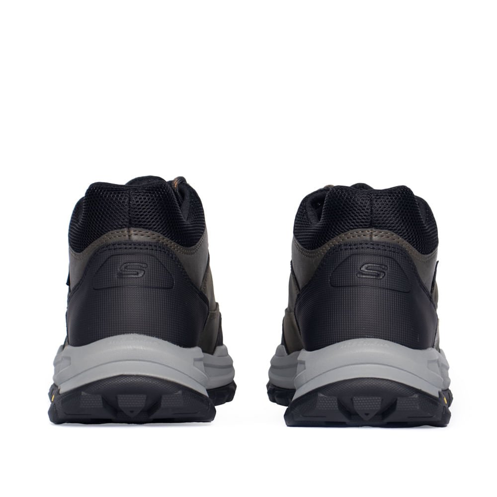 Tênis Masculino Skechers Zeller Char Trail Marrom Escuro Marrom Escuro 3