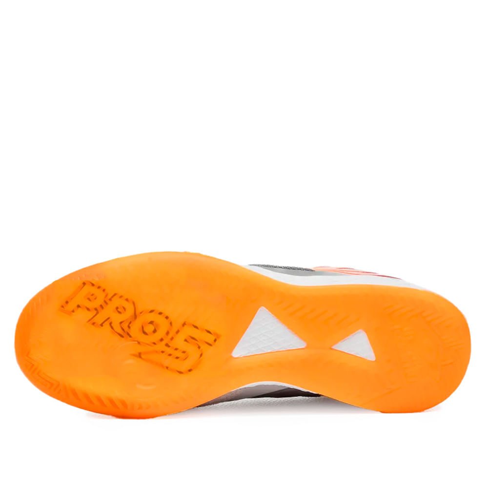 Chuteira Futsal Umbro Pro 5 Bump Club Cinza/Laranja Cinza/Laranja 2