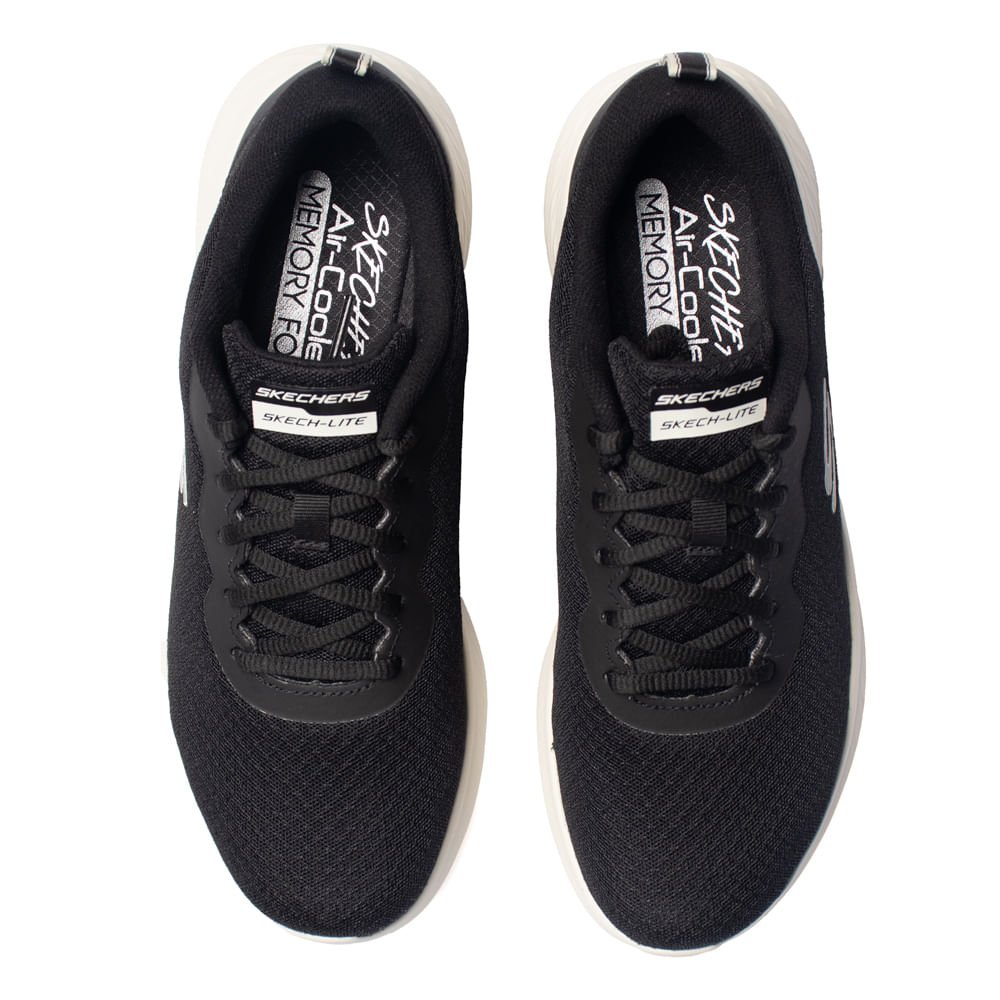 Tênis Feminino Skechers Lite Pro Preto/Branco Preto/Branco 4