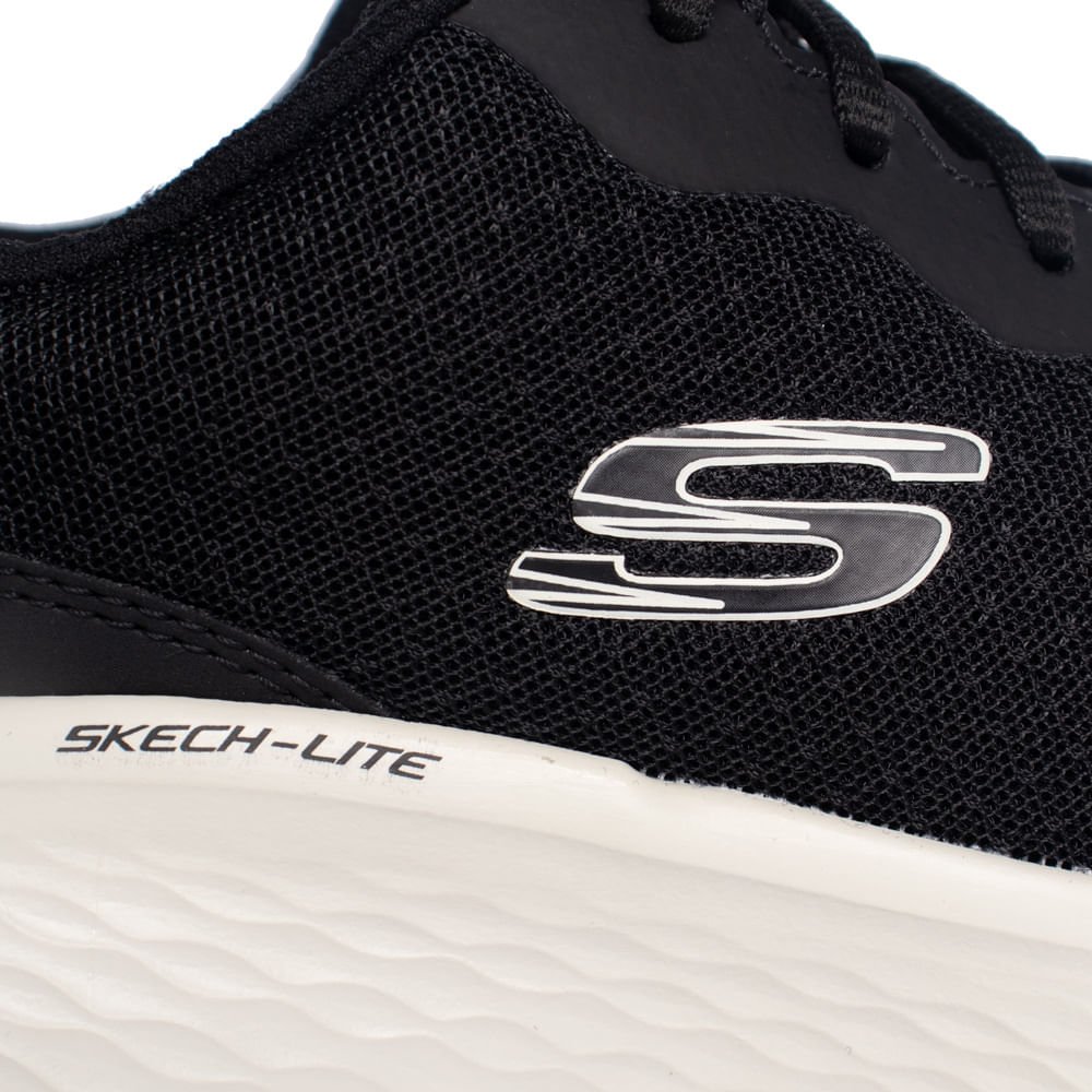 Tênis Feminino Skechers Lite Pro Preto/Branco Preto/Branco 5