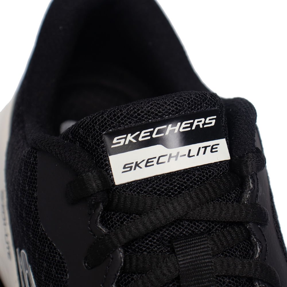 Tênis Feminino Skechers Lite Pro Preto/Branco Preto/Branco 6