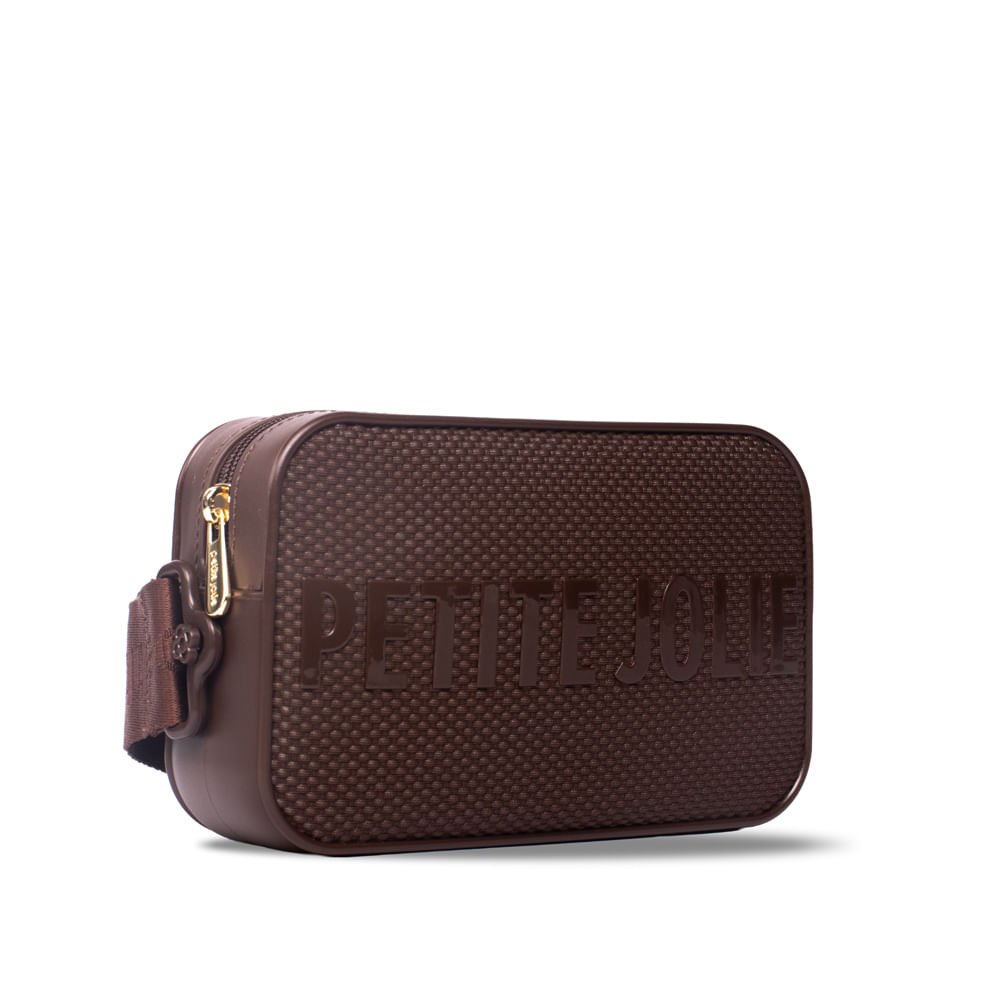 Bolsa Feminina Petite Jolie Transversal Pequena Marrom Marrom 3