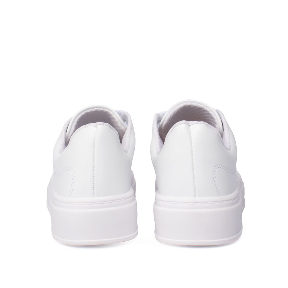 Tênis Feminino Beira Rio Napa Casual Branco Branco 3