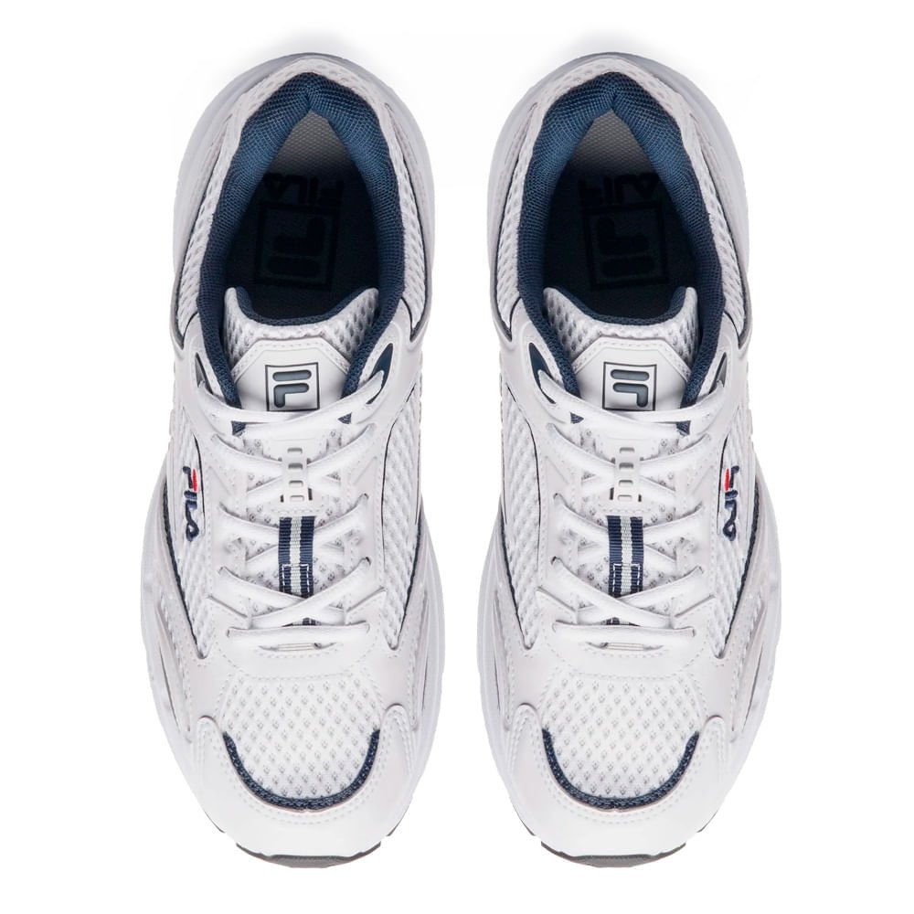 Tênis Masculino Fila Runner 2K Super Action Branco/Marinho Branco/Marinho 4