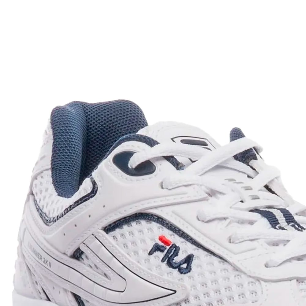 Tênis Masculino Fila Runner 2K Super Action Branco/Marinho Branco/Marinho 5