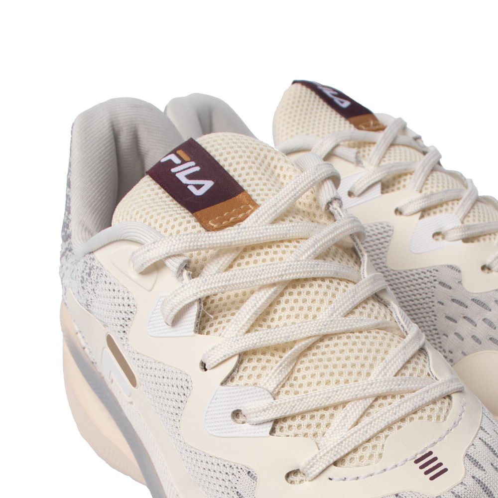 Tênis Feminino Fila Spritz Creme/Cinza Creme 6