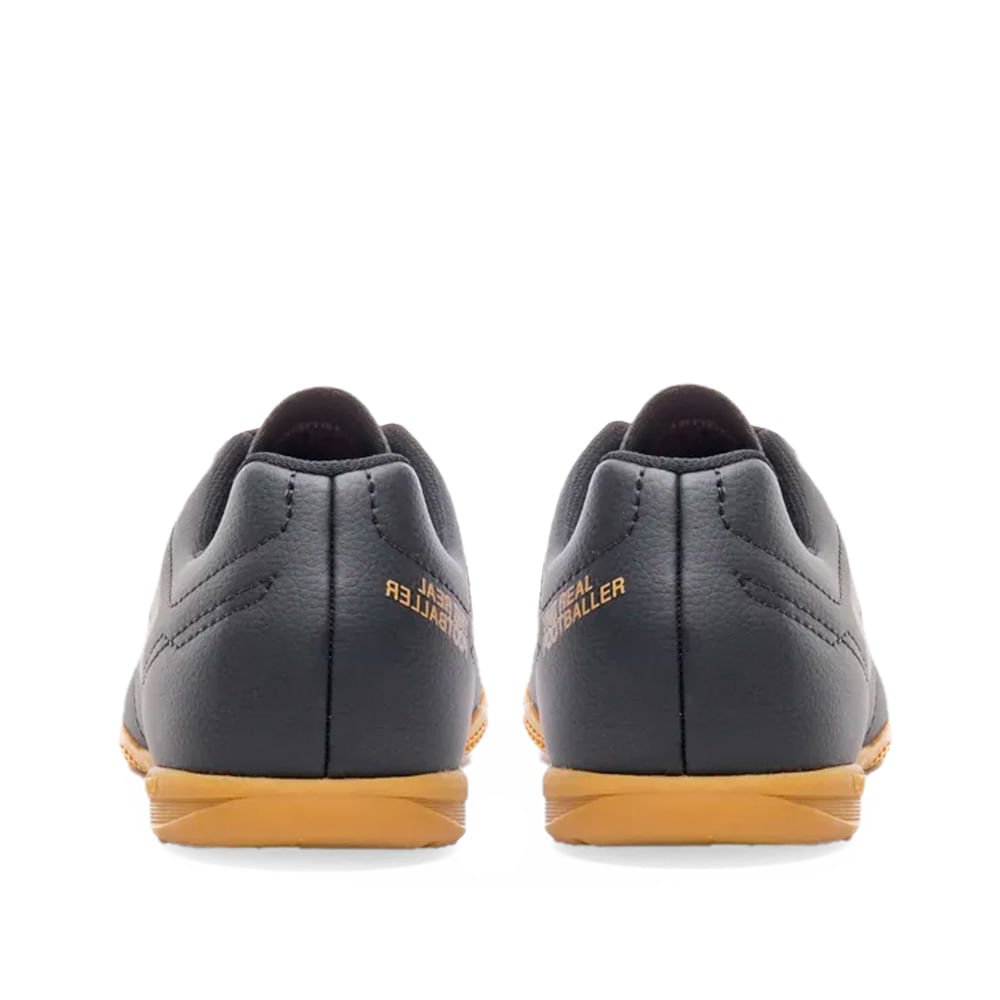 Chuteira Futsal Umbro Class Footballer Preto/Dourado Preto/Dourado 3