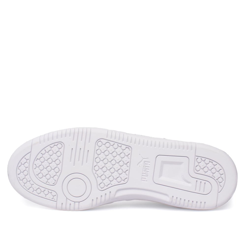 Tênis Masculino Puma Rebound V6 Low Branco Branco 2