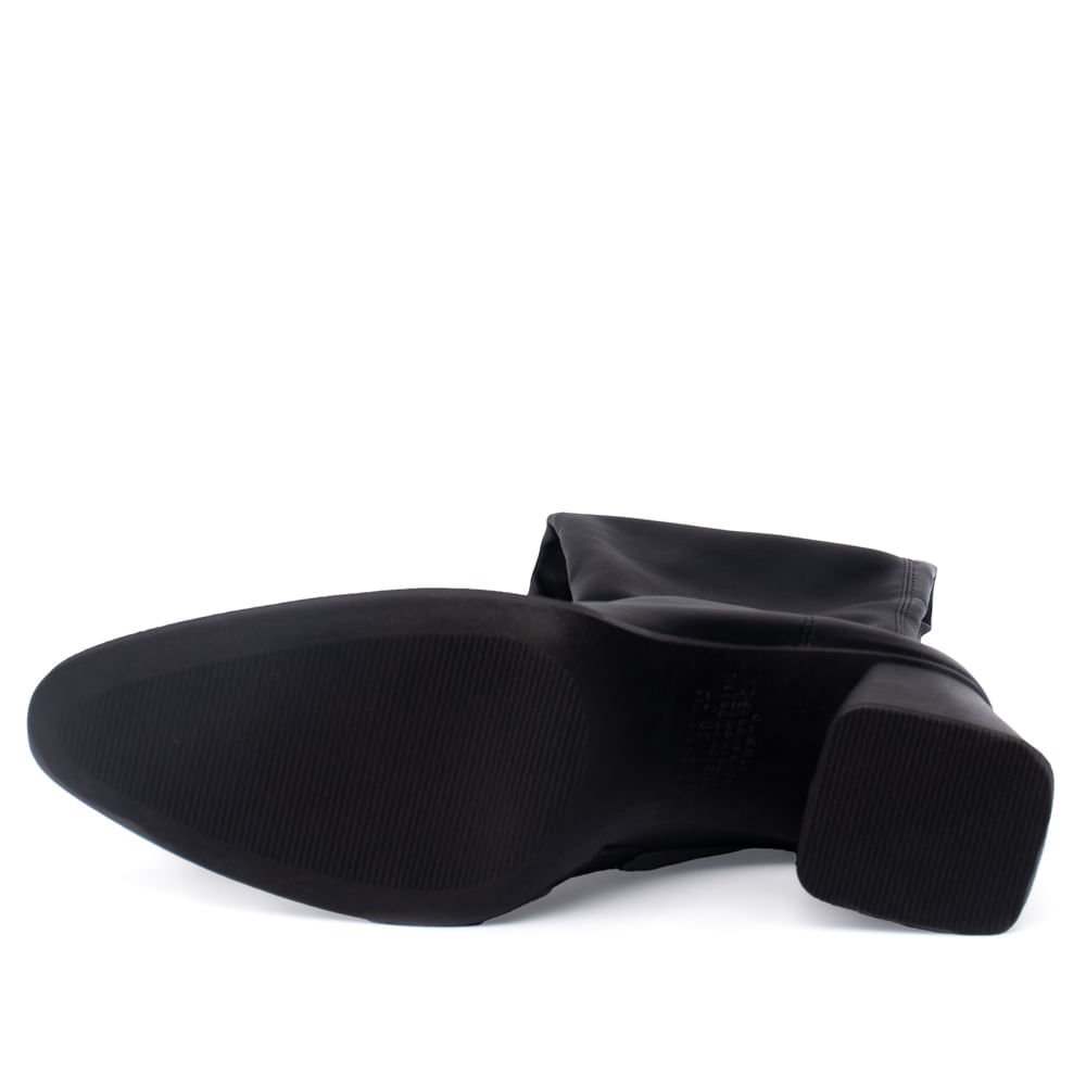 Bota Feminina Mississipi Over The Knee Napa Preto Preto 2