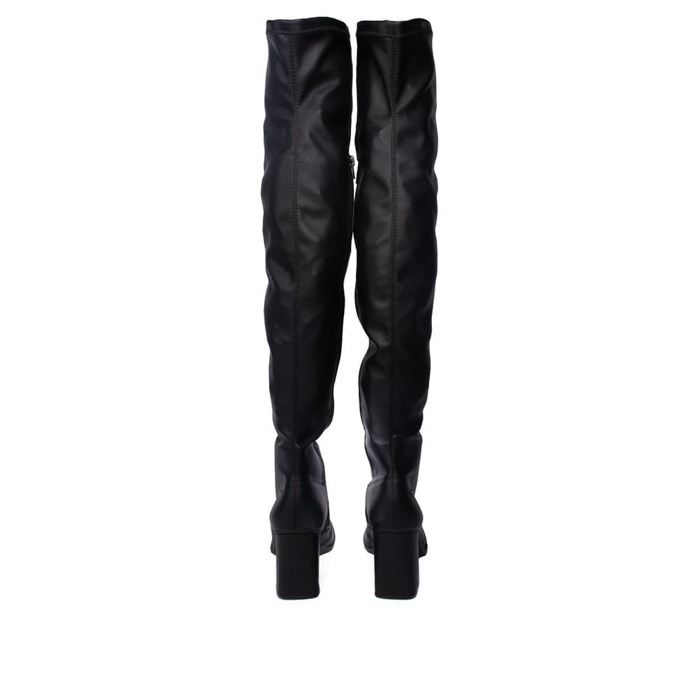 Bota Feminina Mississipi Over The Knee Napa Preto Preto 3