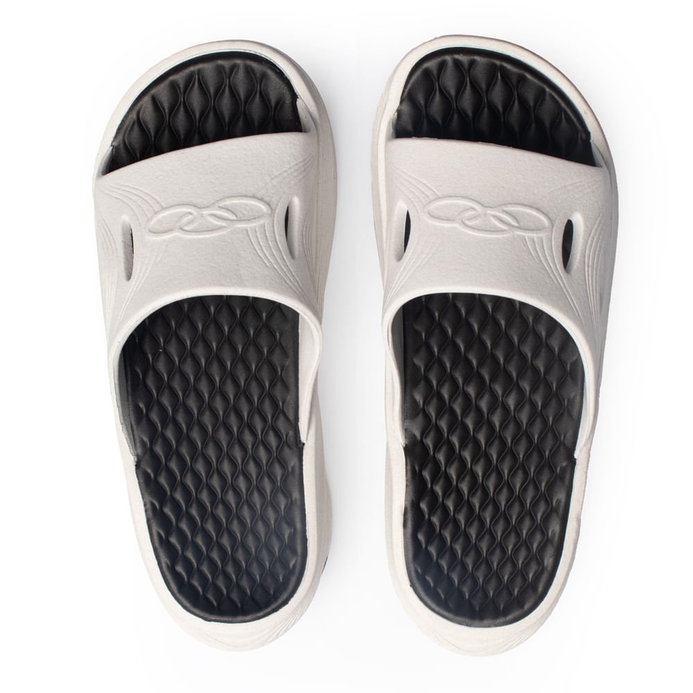 Chinelo Unissex Olympikus Pós Corre Eleva Pro Branco