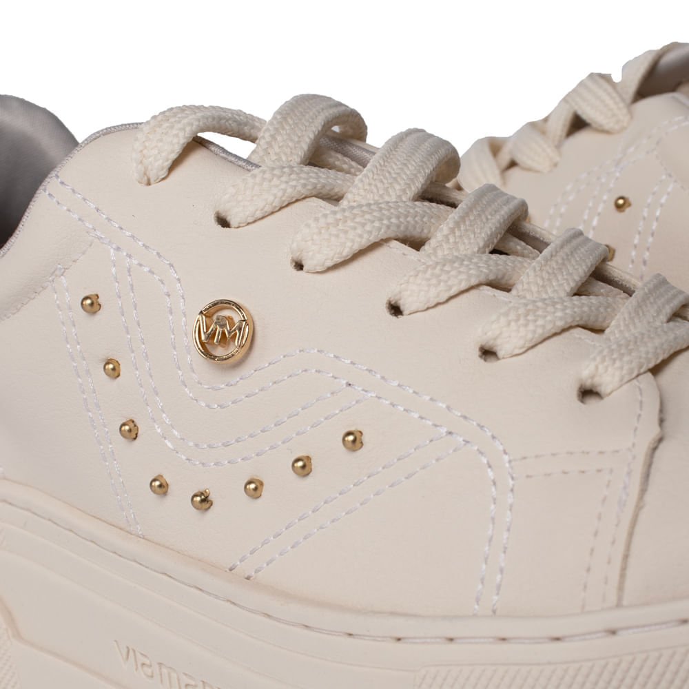 Tênis Feminino Via Marte Plataforma Napa Off White Off White 5