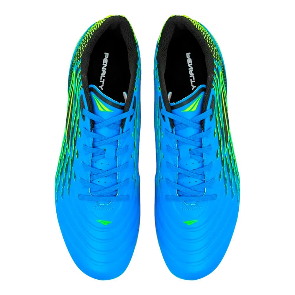 Chuteira Masculina Penalty Society Garra Y-2.0 Azul/Amarelo/Preto Azul/Amarelo 4