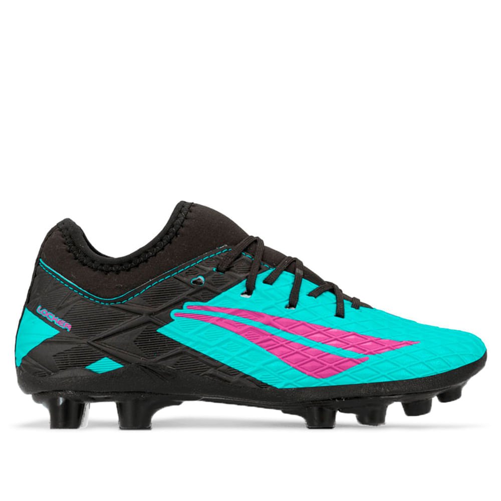 Chuteira Infantil Penalty Campo RX Locker Y-3 Verde/Roxo