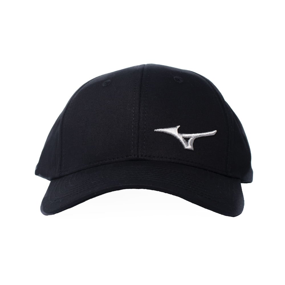 Boné Unissex Mizuno Sport New Logo Preto Preto 3