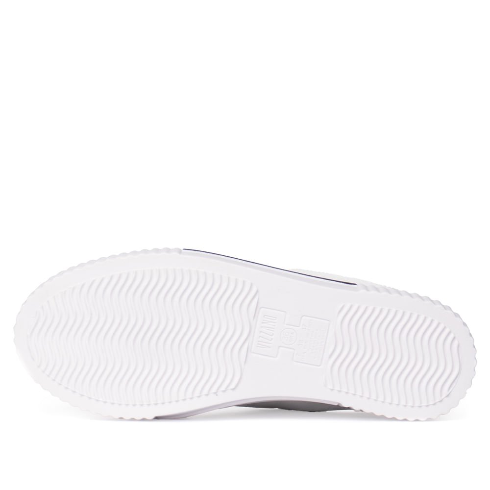 Tênis Feminino Vizzano Pelica Detalhe Metalizado Branco/Preto Branco/Preto 2