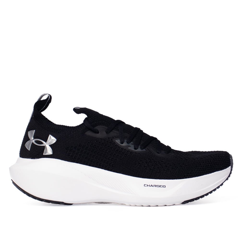 Tênis Masculino Under Armour Charged Slight 3 Knit Preto