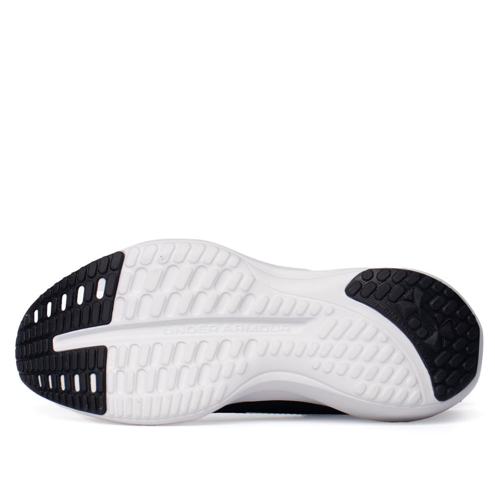 Tênis Masculino Under Armour Charged Slight 3 Knit Preto Preto 2