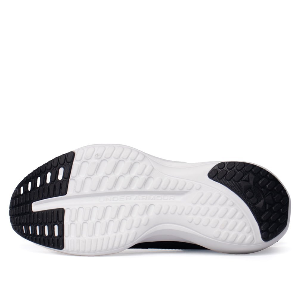 Tênis Masculino Under Armour Charged Slight 3 Knit Preto Preto 2