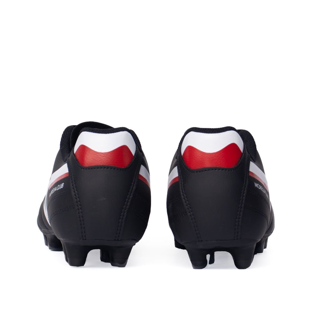 Chuteira Mizuno Morelia Club Campo Preto/Vermelho Preto/Vermelho 3