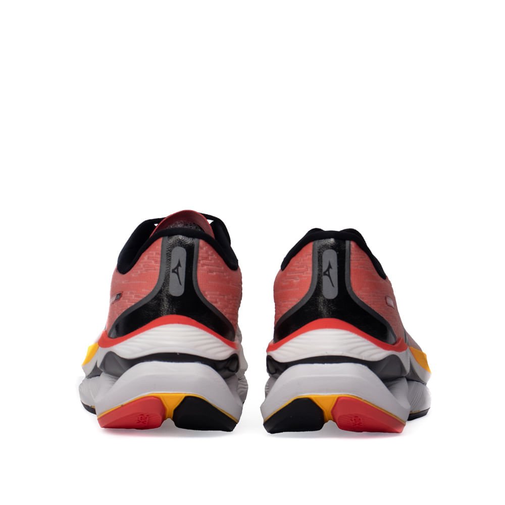 Tênis Masculino Mizuno Wave Creation 26 Carbono Vermelho Vermelho 3