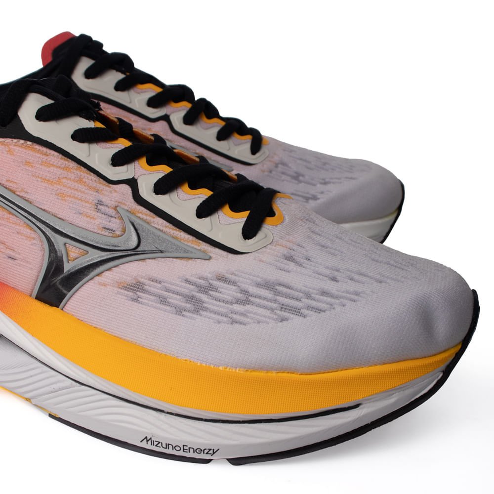 Tênis Masculino Mizuno Wave Creation 26 Carbono Vermelho Vermelho 6