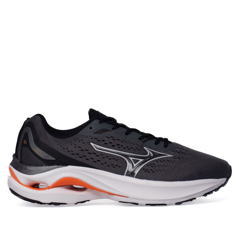 Tênis Masculino Mizuno Wave Vitality 6 Esportivo Cinza