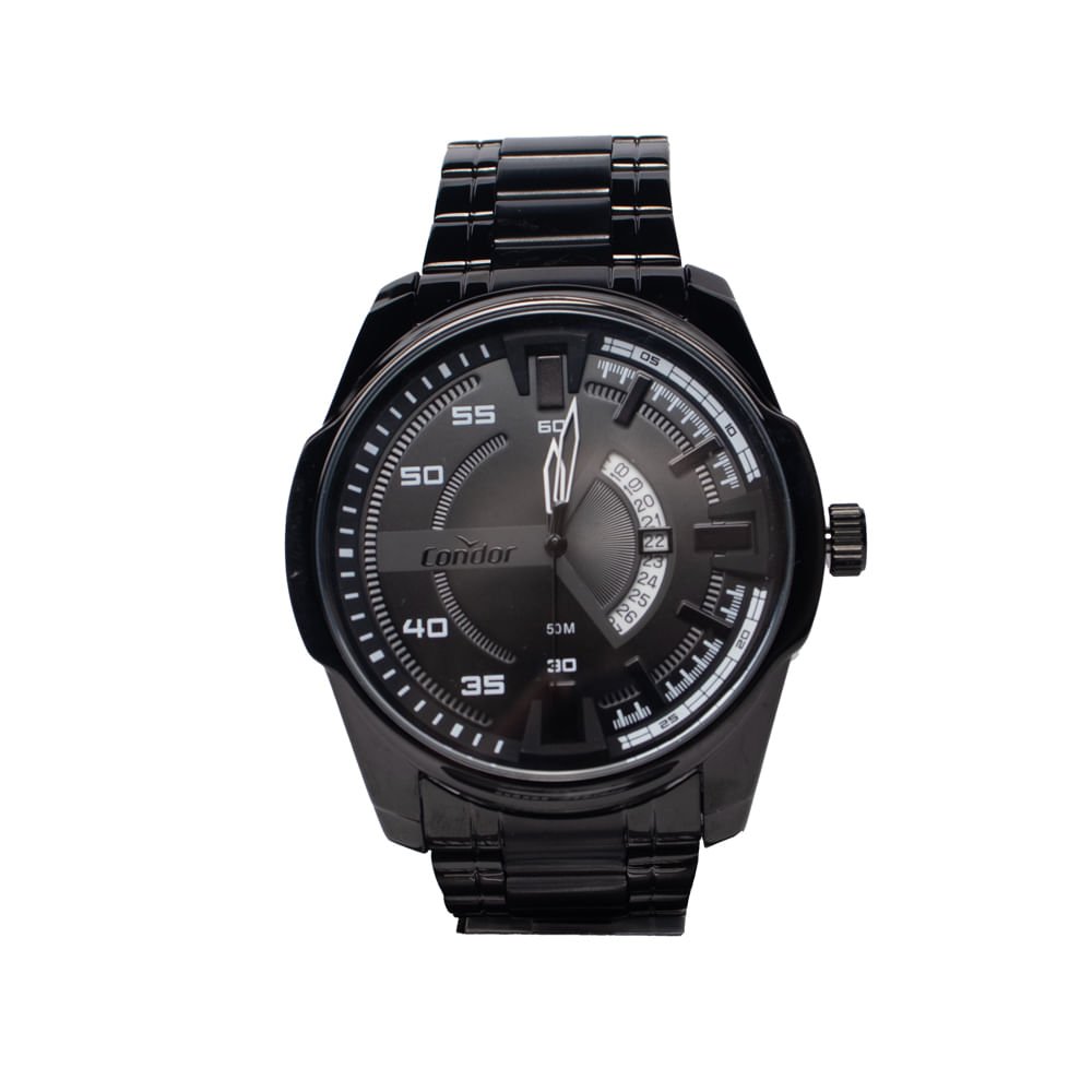 Relógio Masculino Condor Analógico CO2115MXX/4P Preto Preto 1
