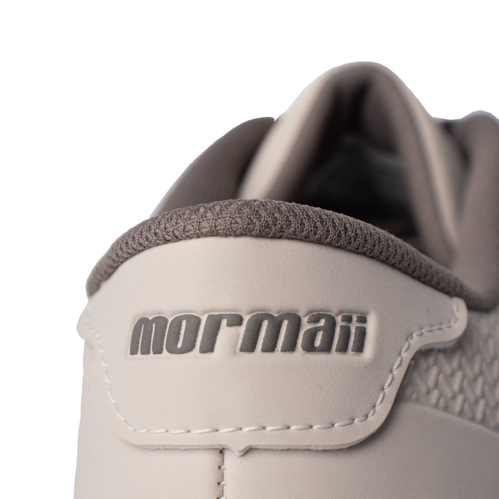 Tênis Masculino Mormaii Urban Stripe 3 Slim Bege/Cinza Bege 6