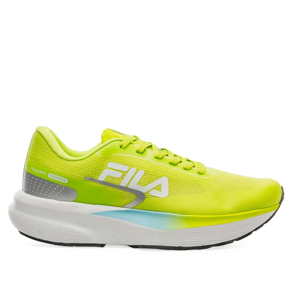 Tênis Masculino Fila Racer Fastpace Verde Neon