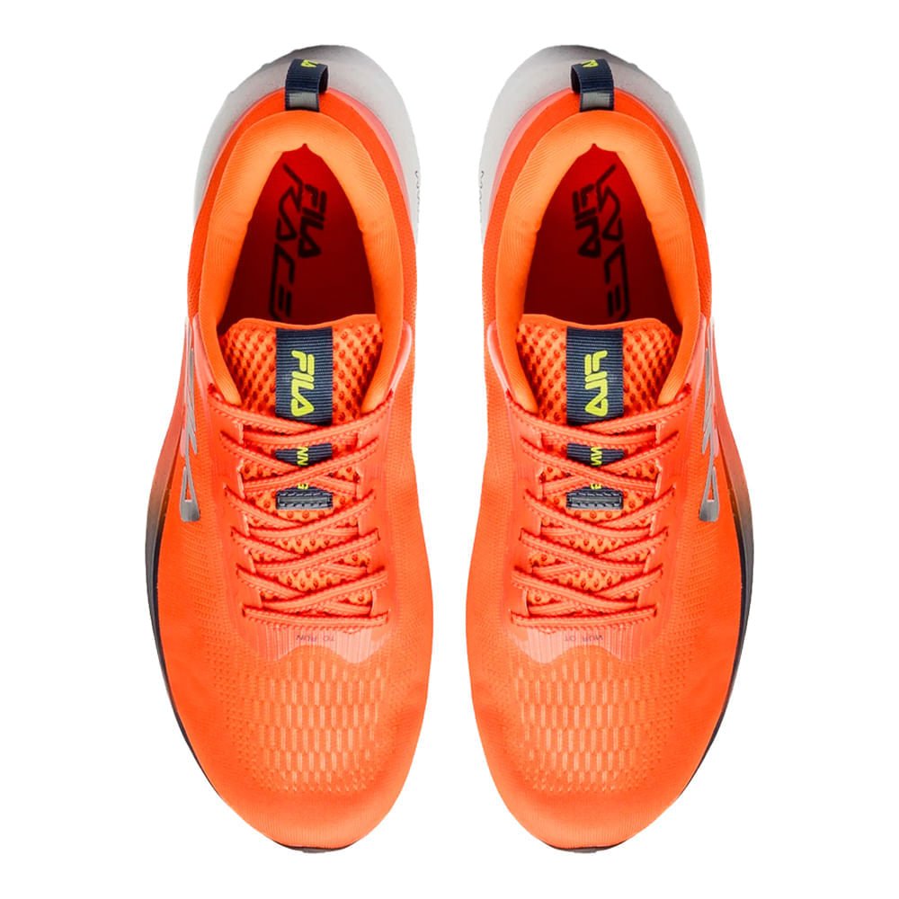Tênis Masculino Fila Racer Fastpace Laranja/Branco Laranja/Branco 4