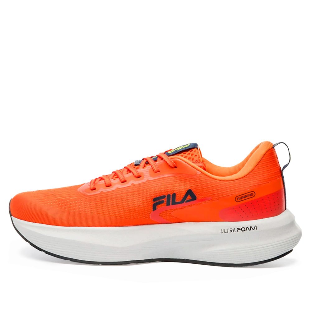 Tênis Masculino Fila Racer Fastpace Laranja/Branco Laranja/Branco 5