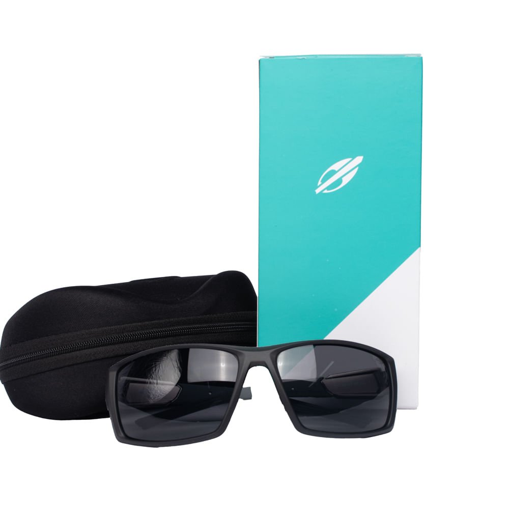 Óculos de Sol Masculino Mormaii Joaca Force Preto/Cinza Preto/Cinza 5