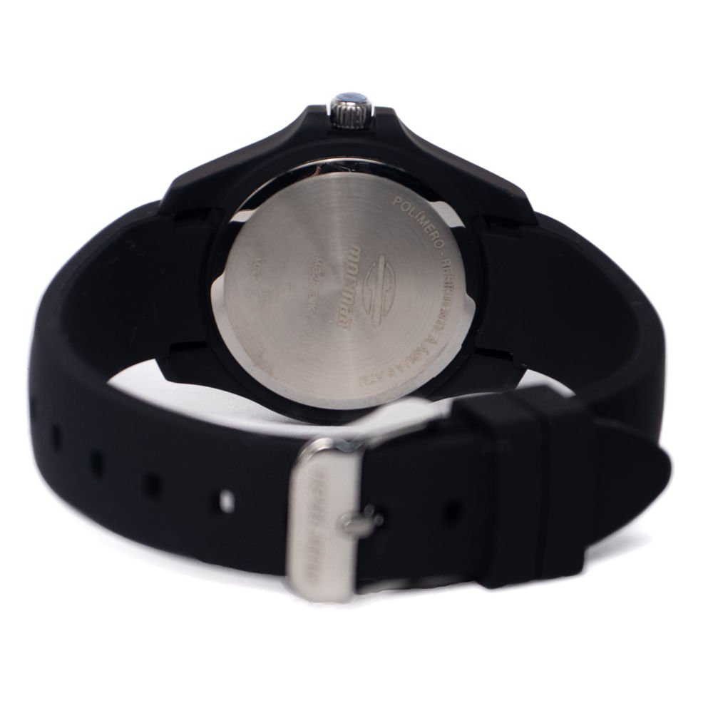 Relógio Mormaii MO2036JK/8P Pulseira Silicone Preto/Dourado Preto/Dourado 2