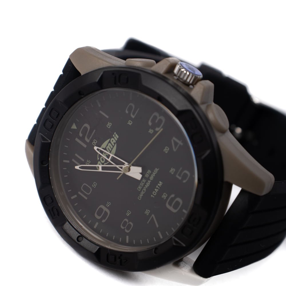 Relógio Masculino Mormaii Silicone MOPC21JALJ/8P Preto Preto 4