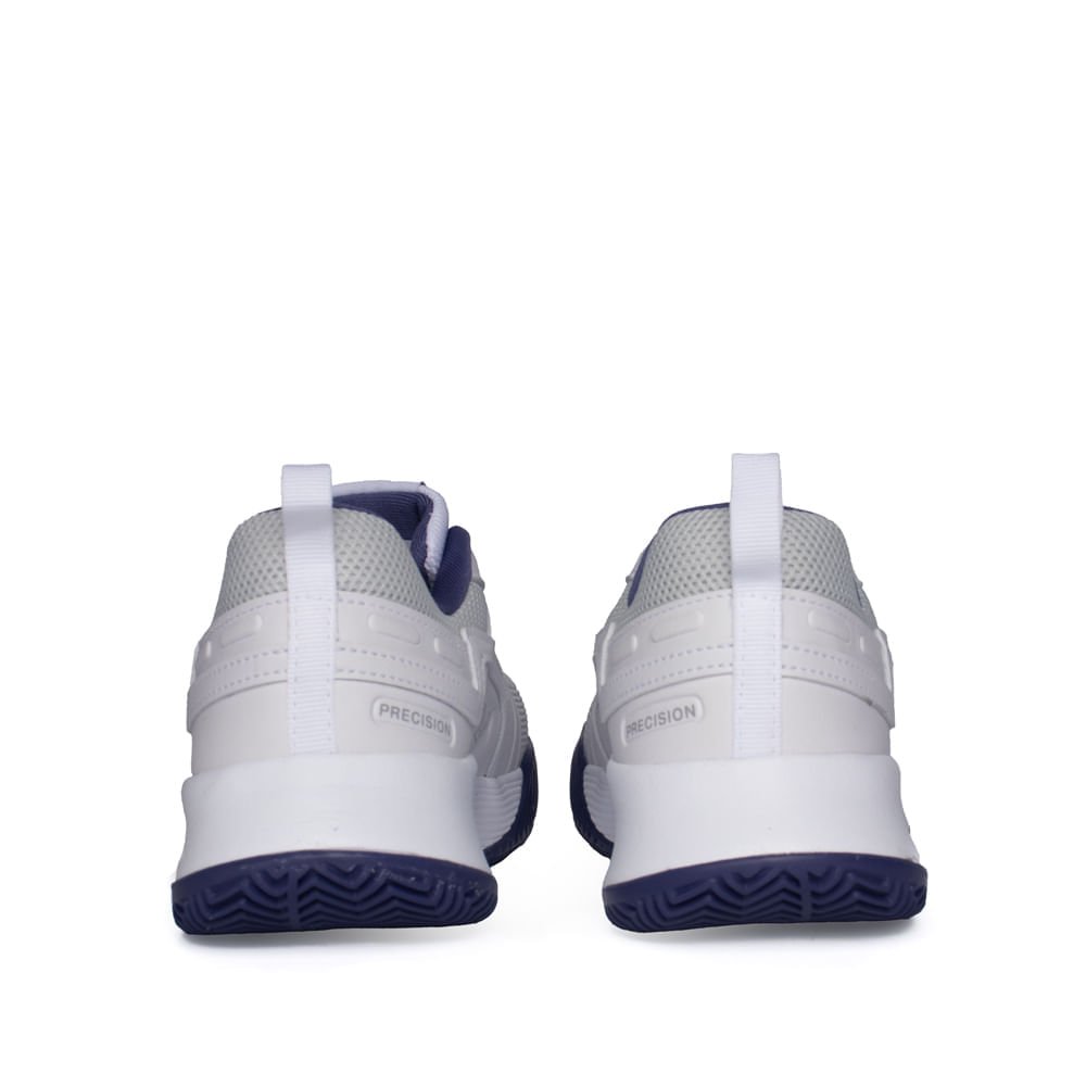 Tênis Feminino Fila Precision Branco/Roxo Branco 3